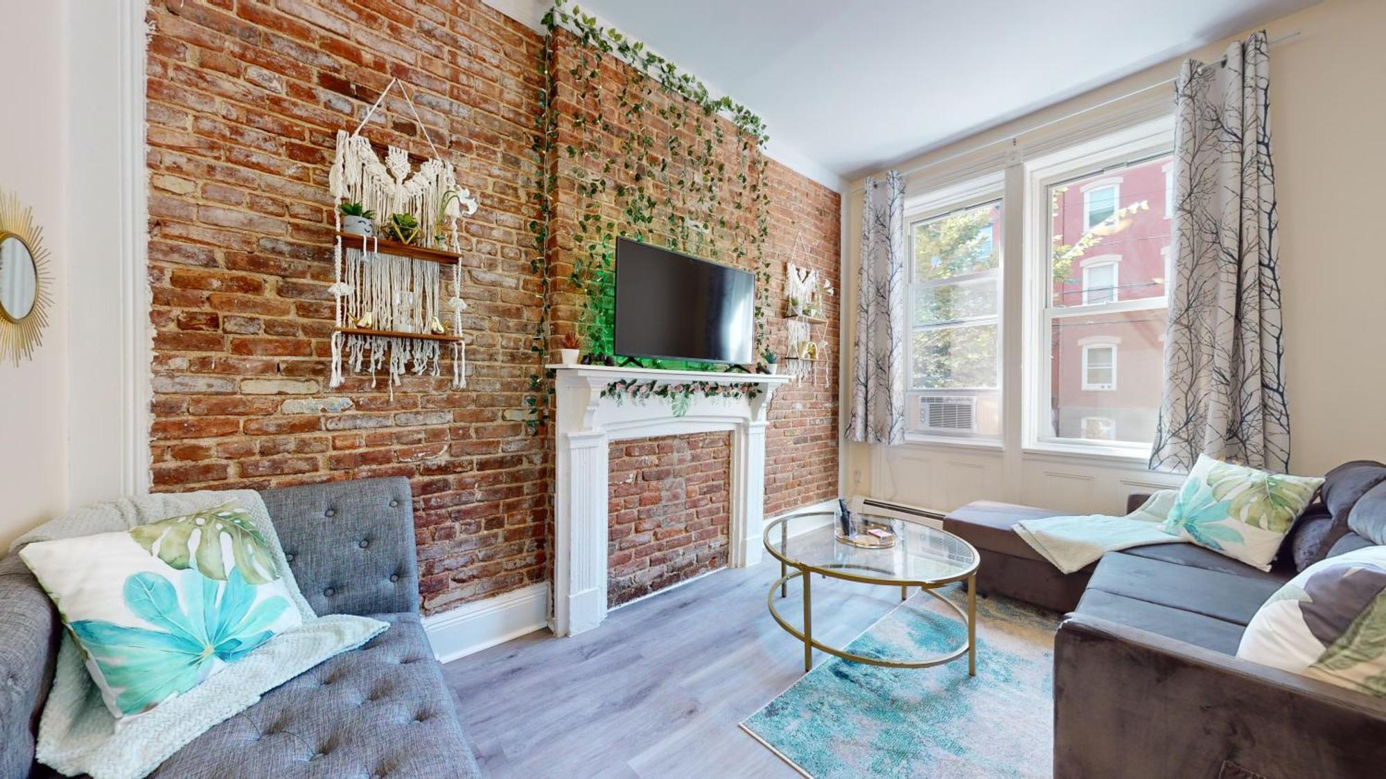 Minutes To Nyc Sleeps 5 Lägenhet Hoboken Exteriör bild