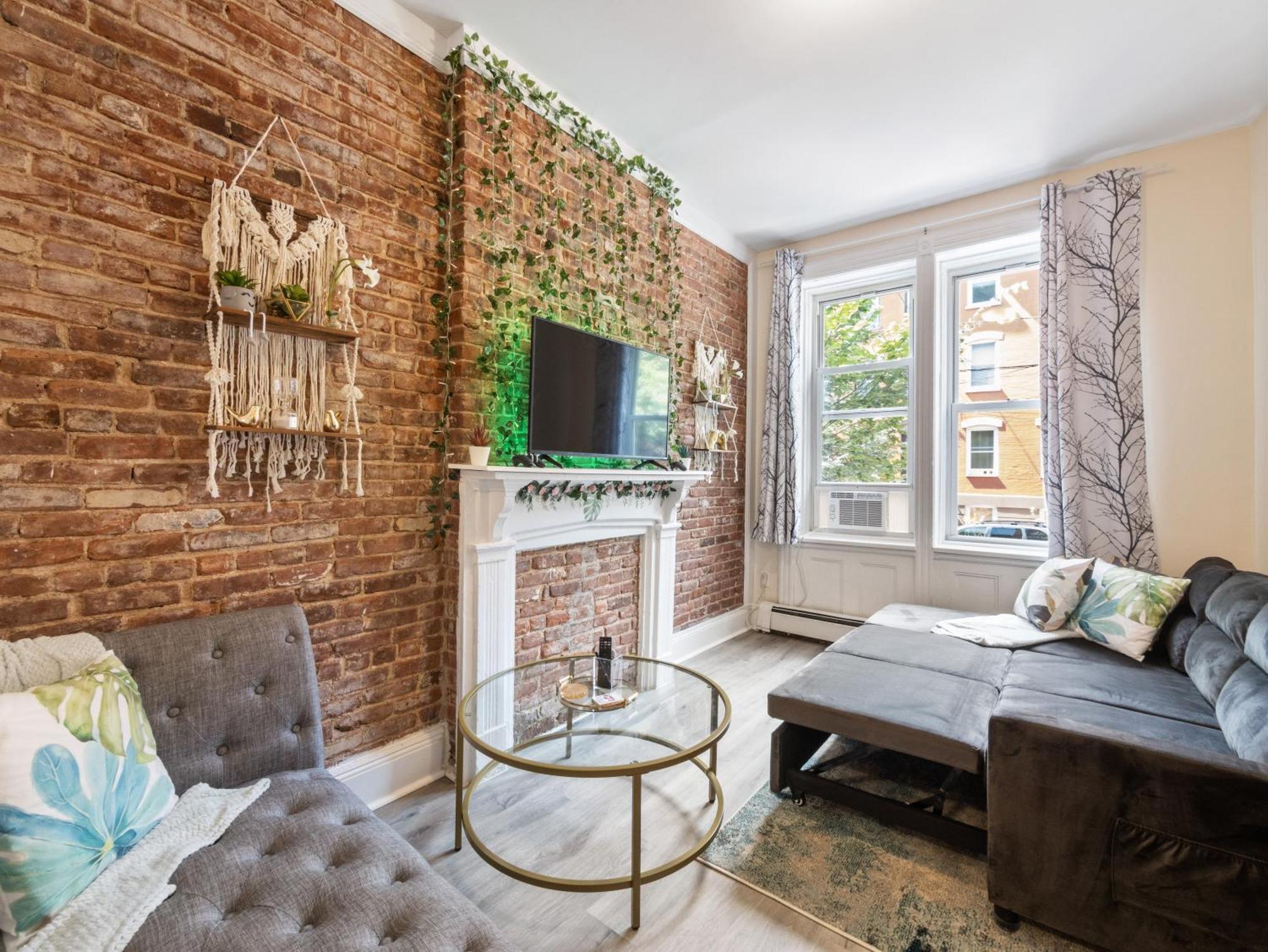 Minutes To Nyc Sleeps 5 Lägenhet Hoboken Exteriör bild